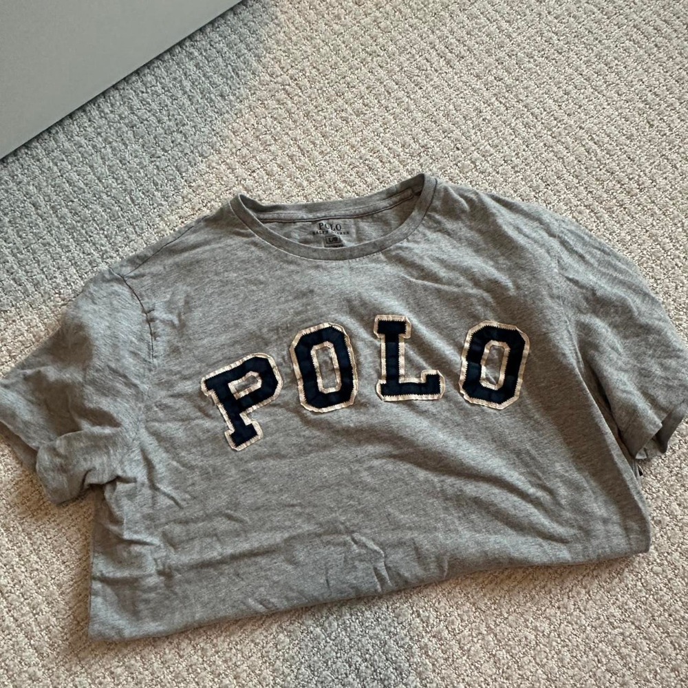 Trendy vintage patch letter